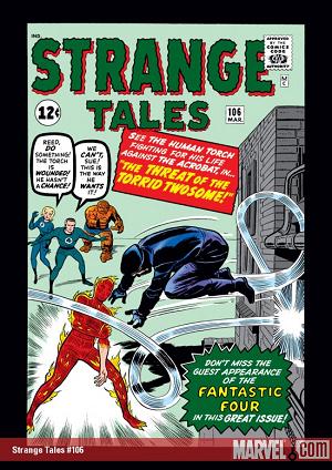 Strange Tales #106  cover