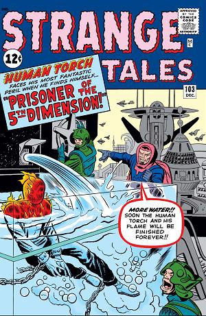 Strange Tales #103 cover