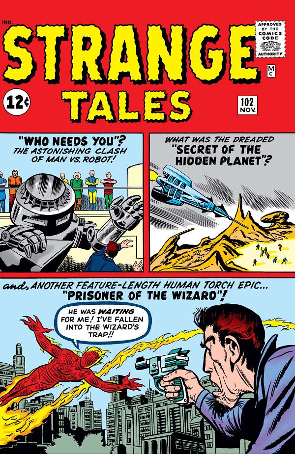 Strange Tales #102  cover