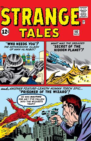 Strange Tales #102 cover