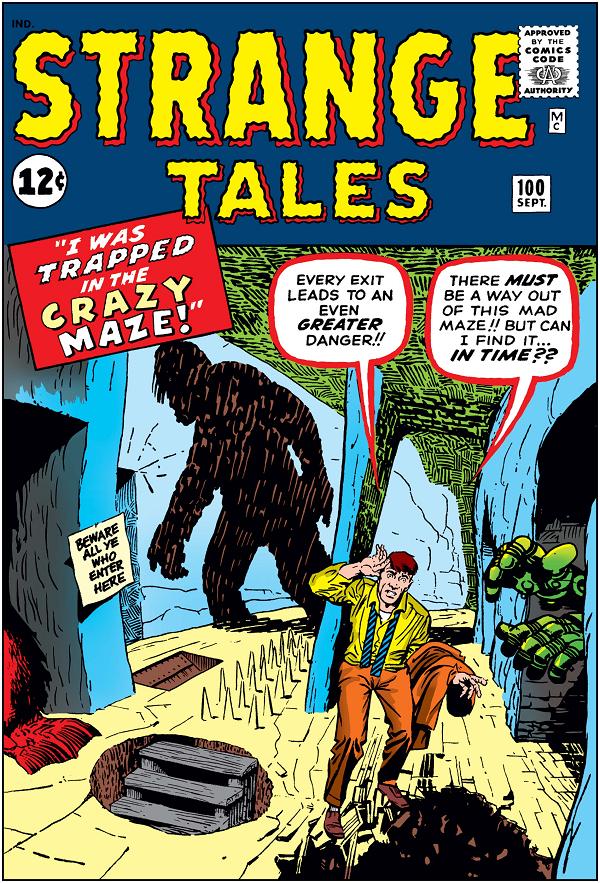 Strange Tales #100  cover