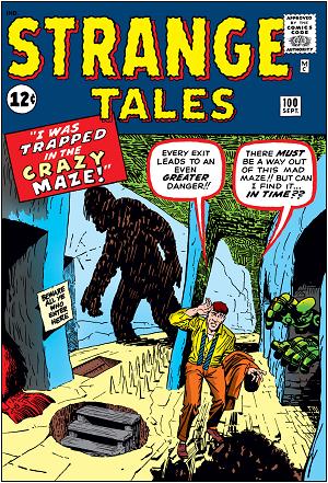 Strange Tales #100 cover