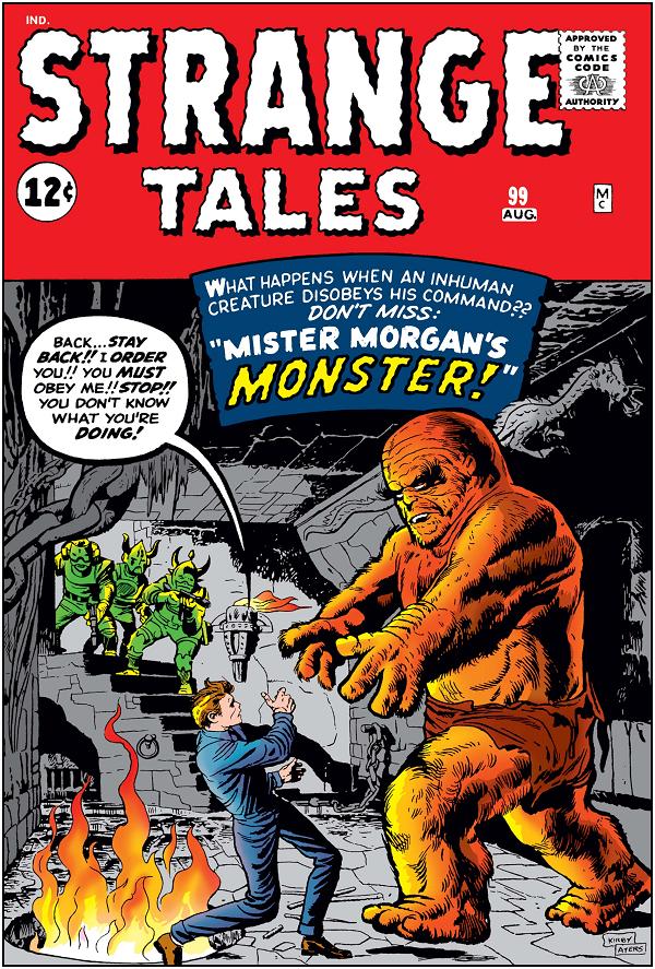 Strange Tales #99 cover
