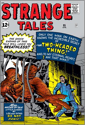Strange Tales #95 cover