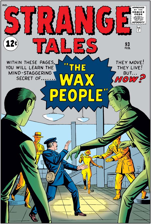 Strange Tales #93  cover