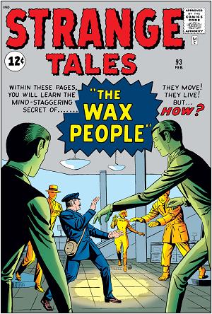 Strange Tales #93 cover