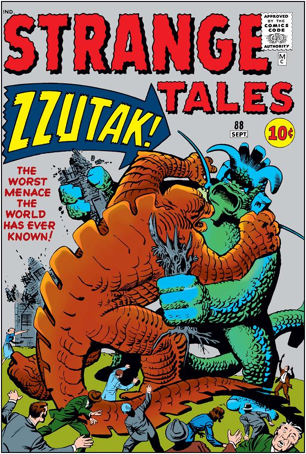 Strange Tales #88  cover