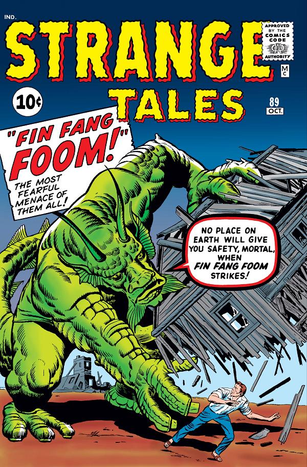 Strange Tales #89  cover