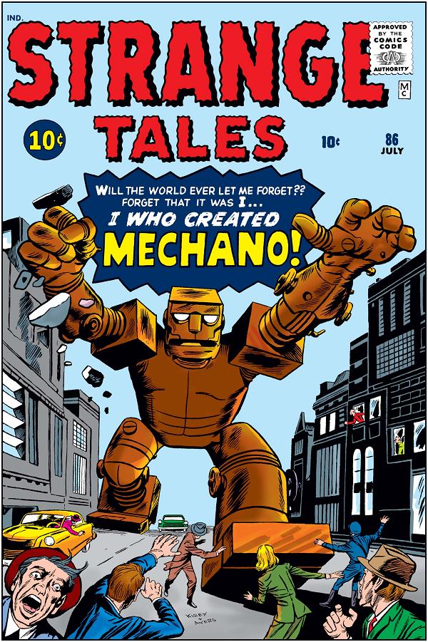 Strange Tales #86  cover