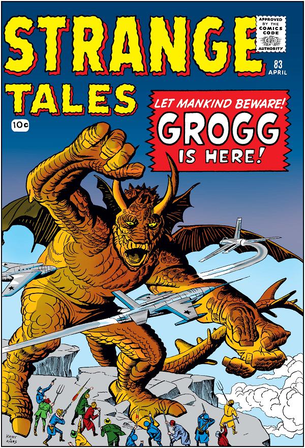 Strange Tales #83  cover