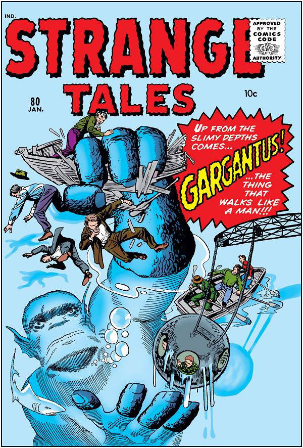 Strange Tales #80  cover