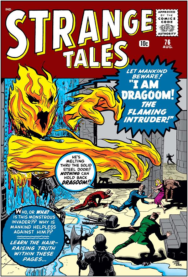 Strange Tales #76  cover