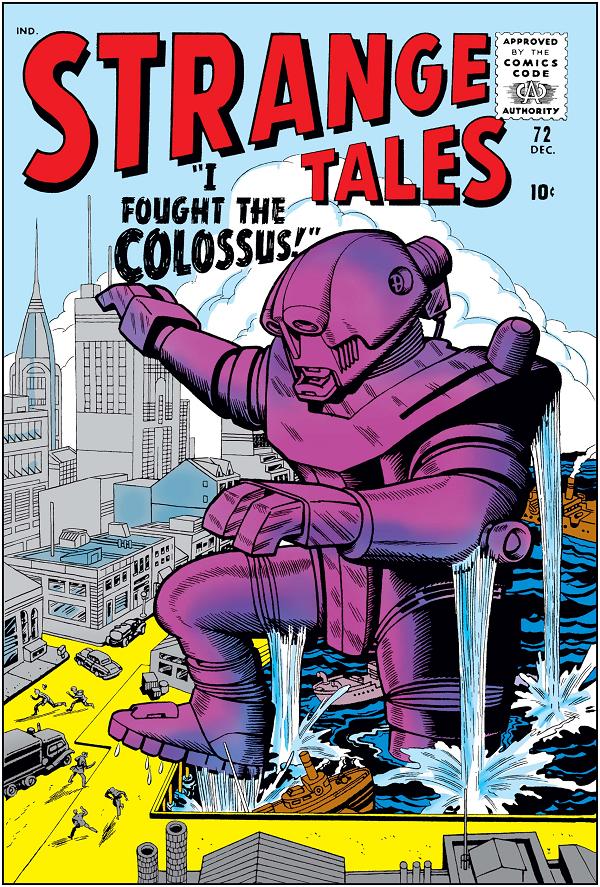 Strange Tales #72  cover