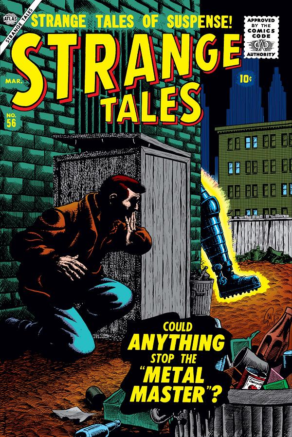 Strange Tales #56  cover