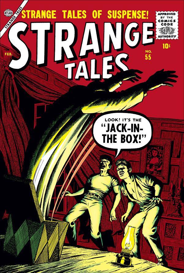 Strange Tales #55  cover
