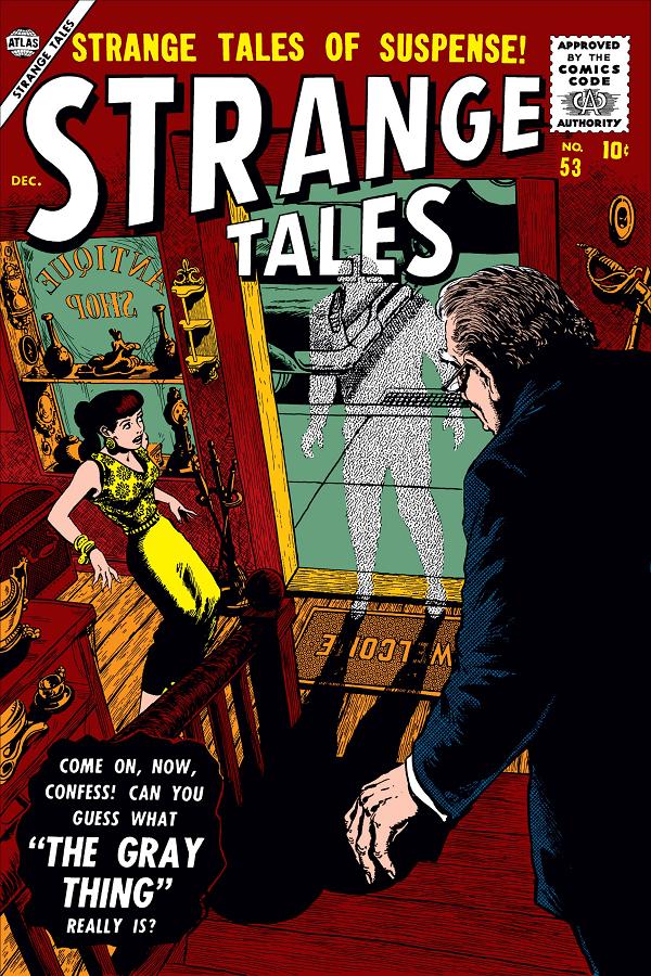 Strange Tales #53  cover