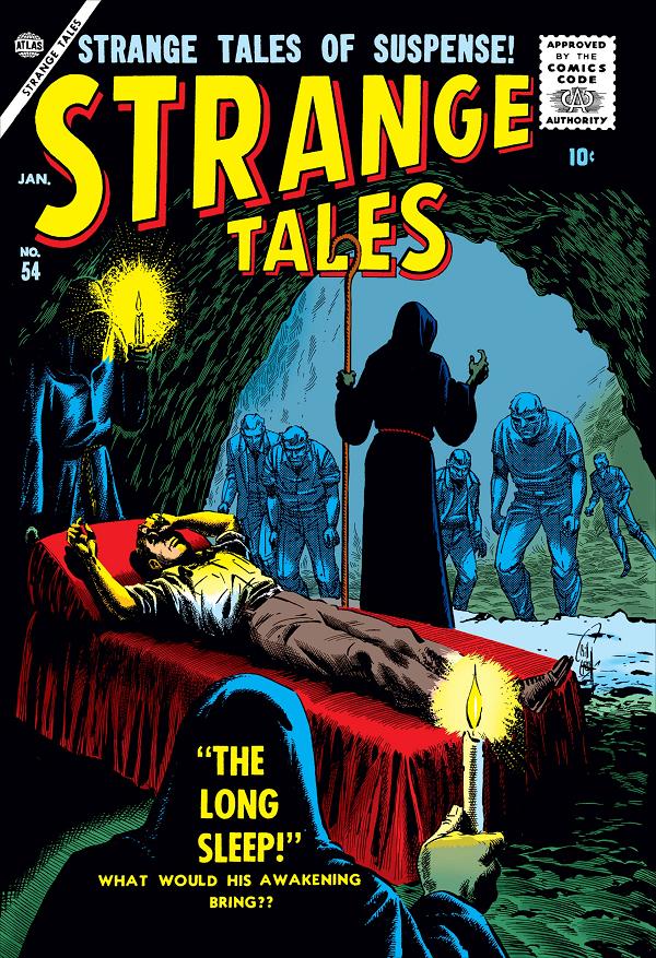 Strange Tales #54  cover