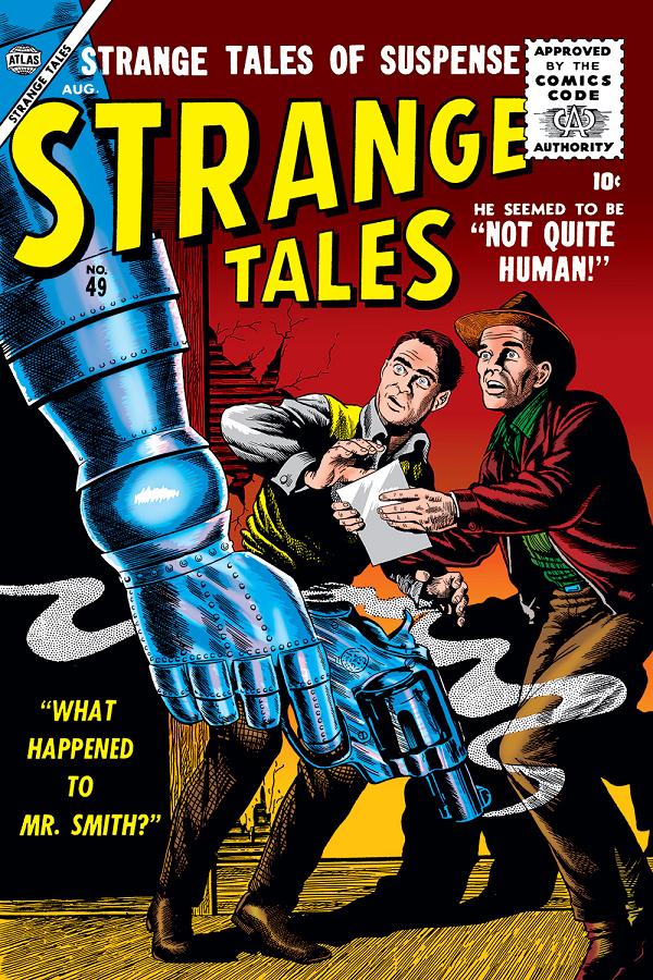 Strange Tales #49  cover