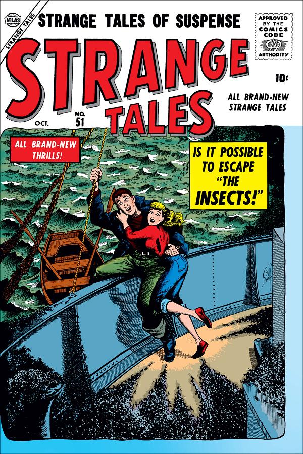 Strange Tales #51  cover
