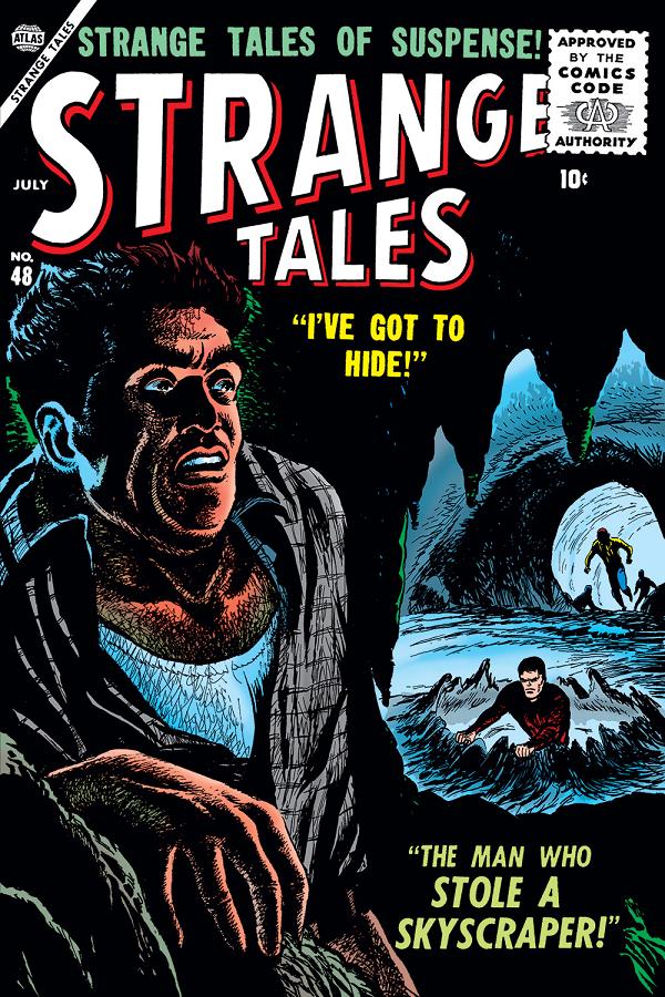Strange Tales #48  cover