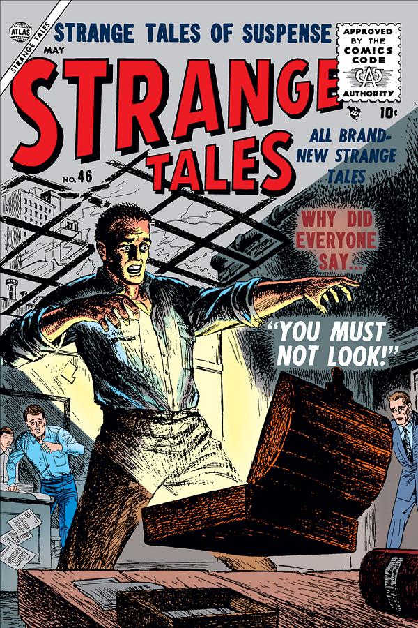 Strange Tales #46  cover