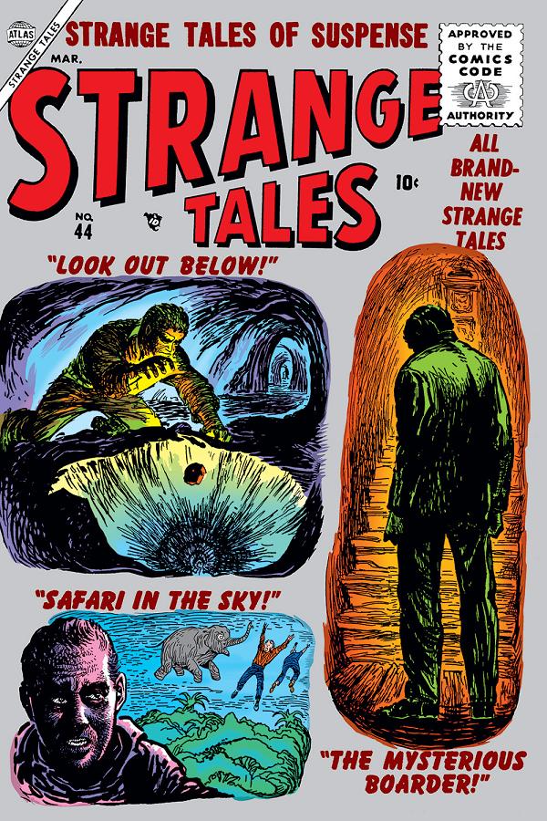 Strange Tales #44  cover