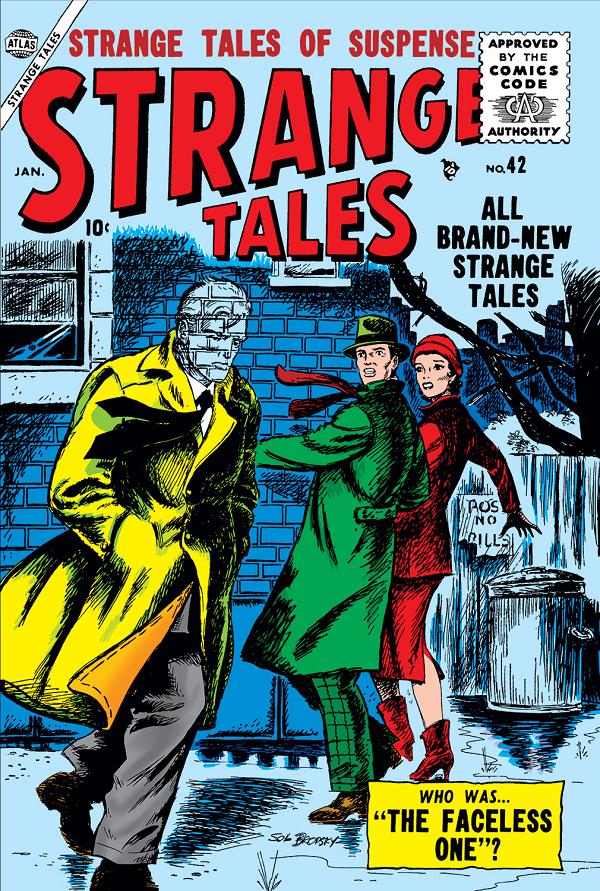 Strange Tales #42  cover