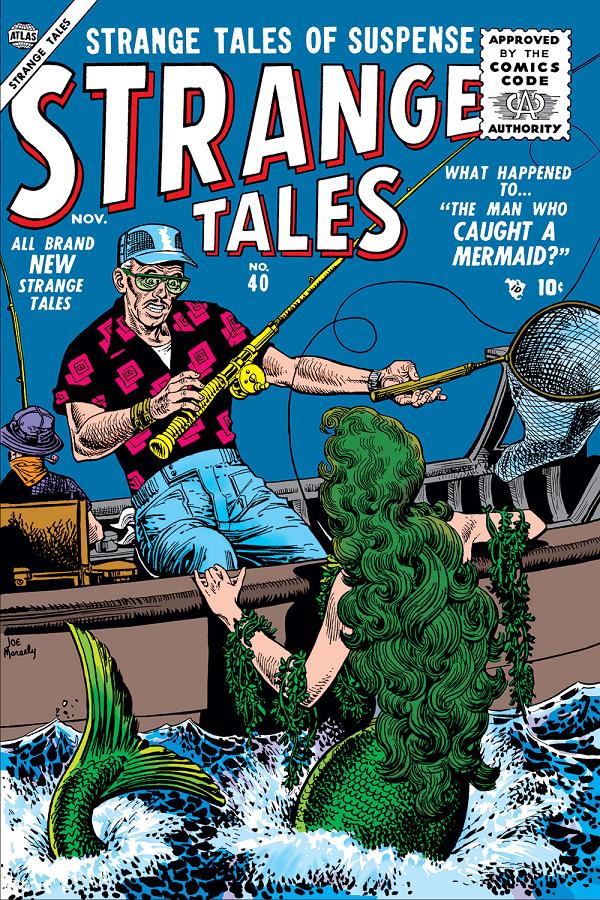 Strange Tales #40  cover