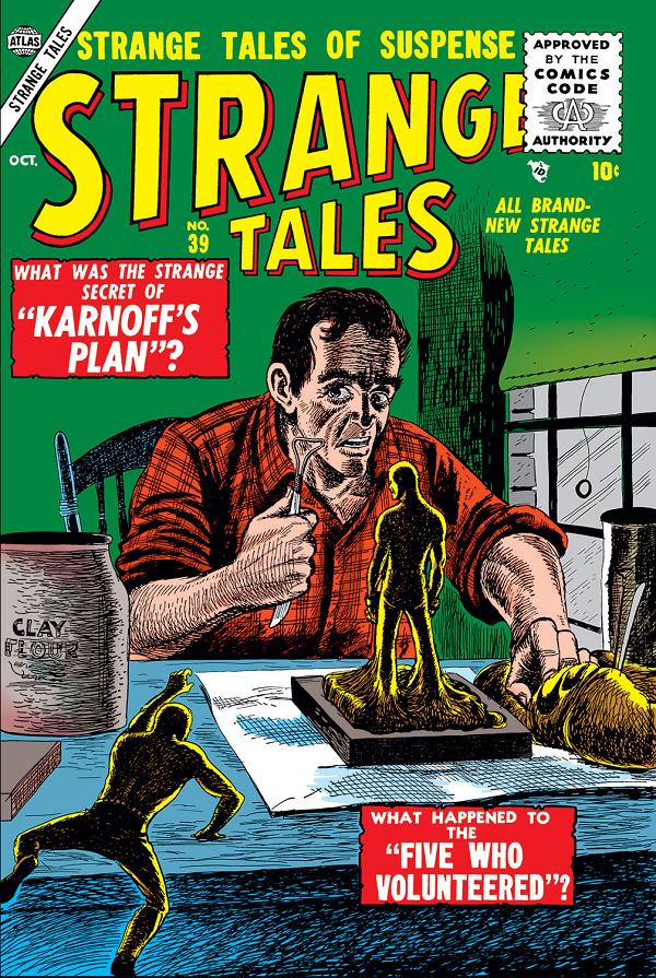 Strange Tales #39  cover