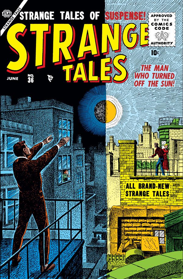 Strange Tales #36 cover