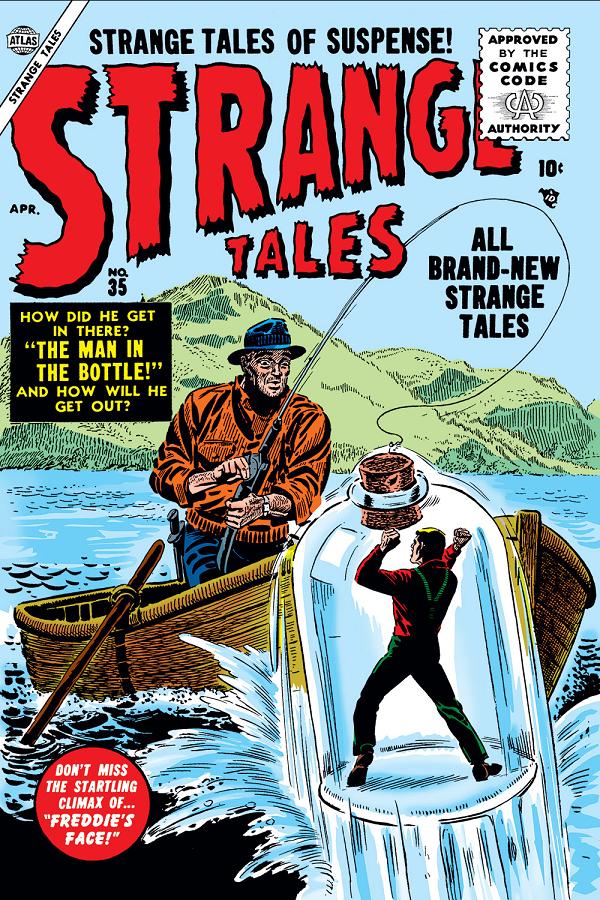 Strange Tales #35  cover