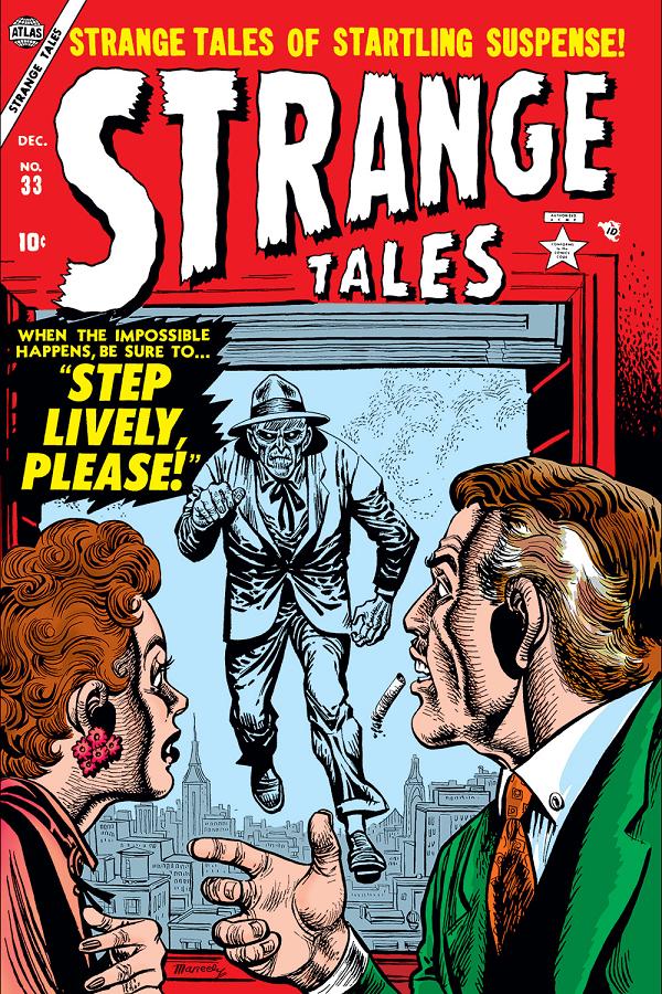 Strange Tales #33  cover
