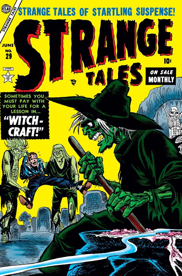 Strange Tales #29  cover