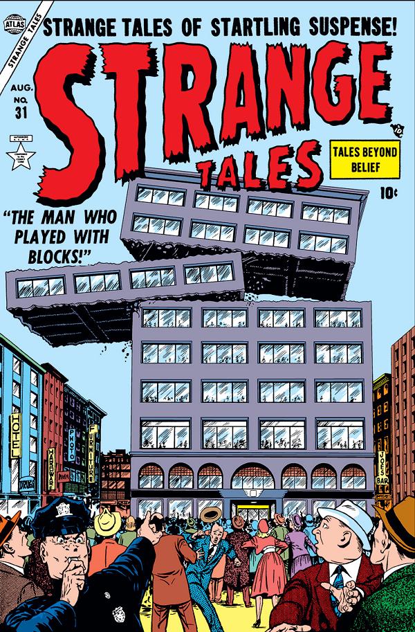 Strange Tales #31  cover
