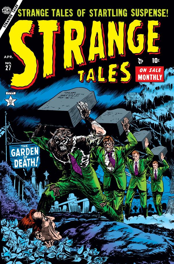 Strange Tales #27  cover