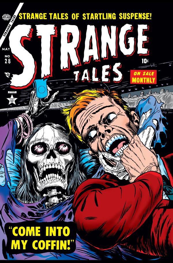 Strange Tales #28  cover