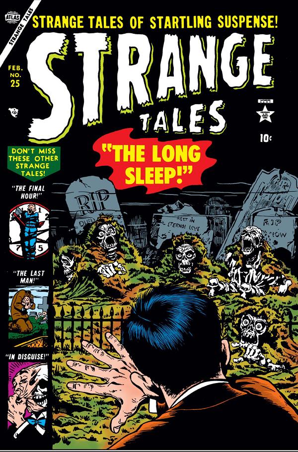 Strange Tales #25  cover