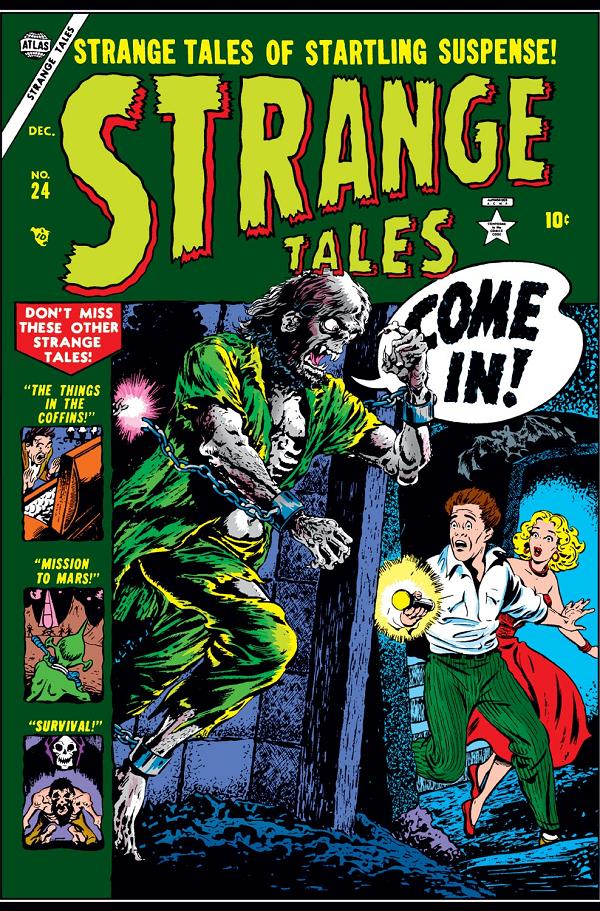 Strange Tales #24  cover