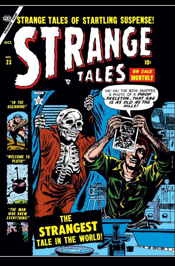 Strange Tales #23  cover