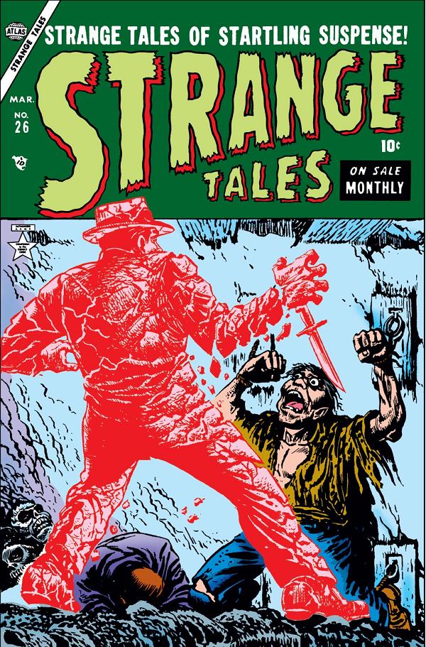 Strange Tales #26  cover