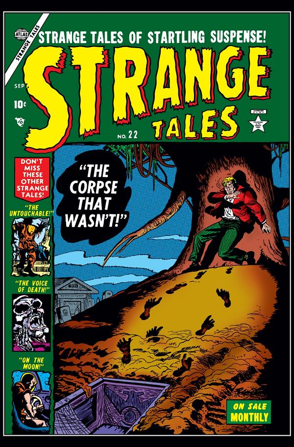 Strange Tales #22  cover