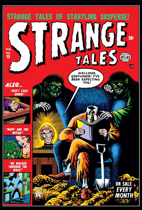 Strange Tales #15  cover