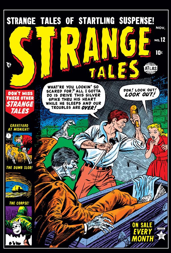 Strange Tales #12  cover