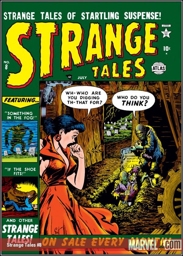 Strange Tales #8  cover