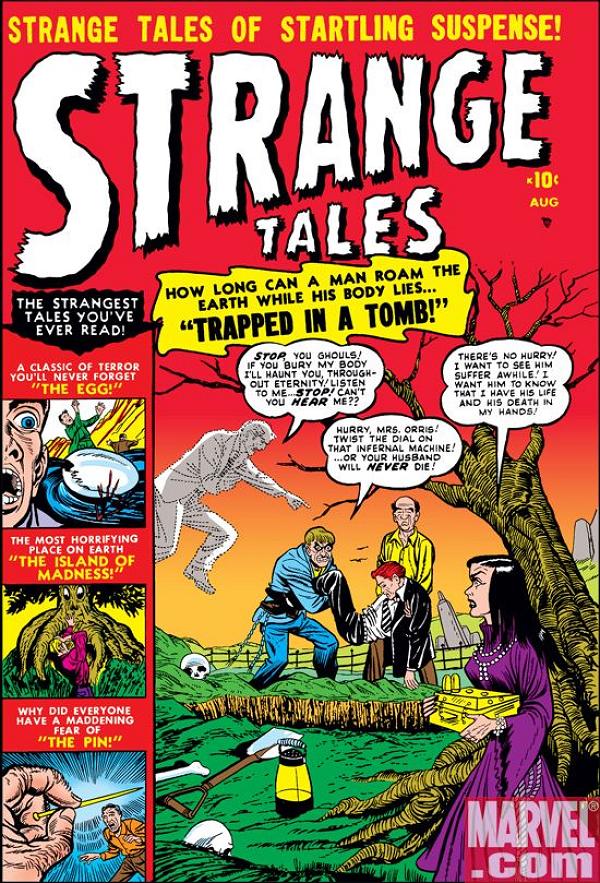 Strange Tales #2  cover