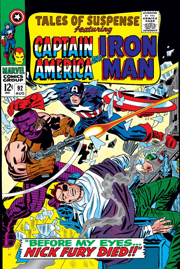 Tales Of Suspense #92  cover