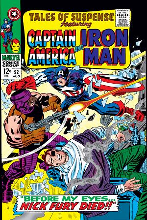 Tales Of Suspense #92 cover