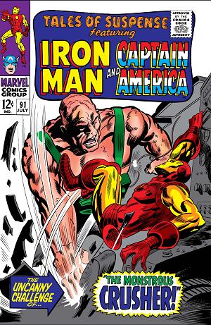 Tales Of Suspense #91 cover