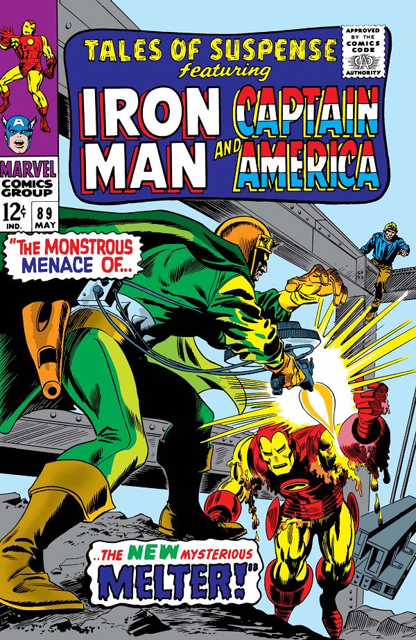 Tales Of Suspense #89  cover