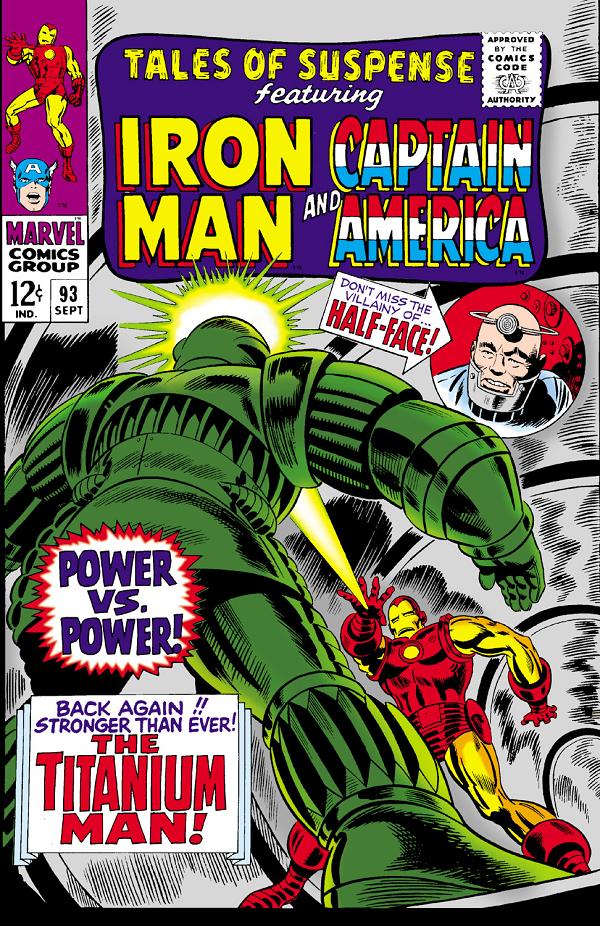 Tales Of Suspense #93 cover
